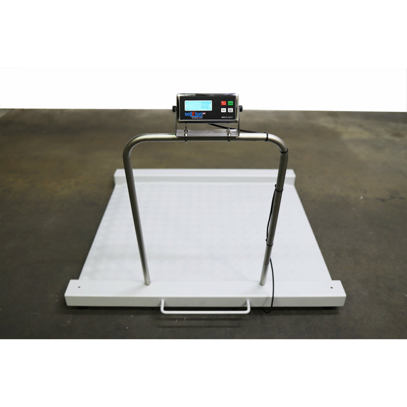 Liberty LS-Wheelchair-1k Aluminum Wheel Chair Drum Scale  1000 lb x .2 lb