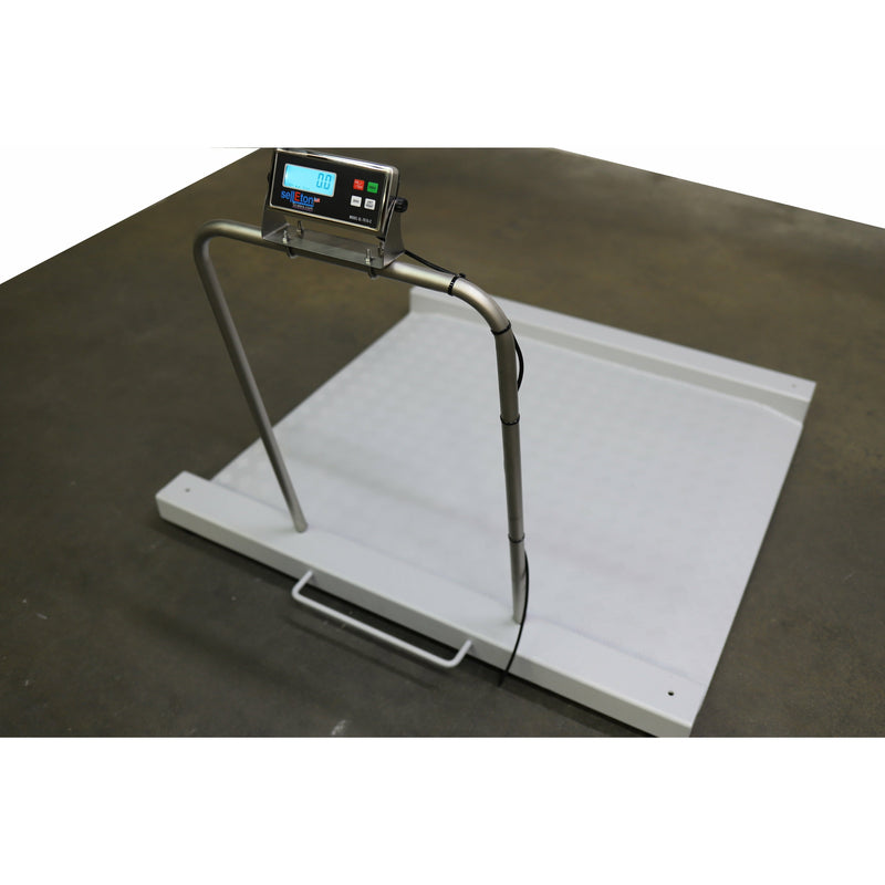 Liberty LS-Wheelchair-1k Aluminum Wheel Chair Drum Scale  1000 lb x .2 lb