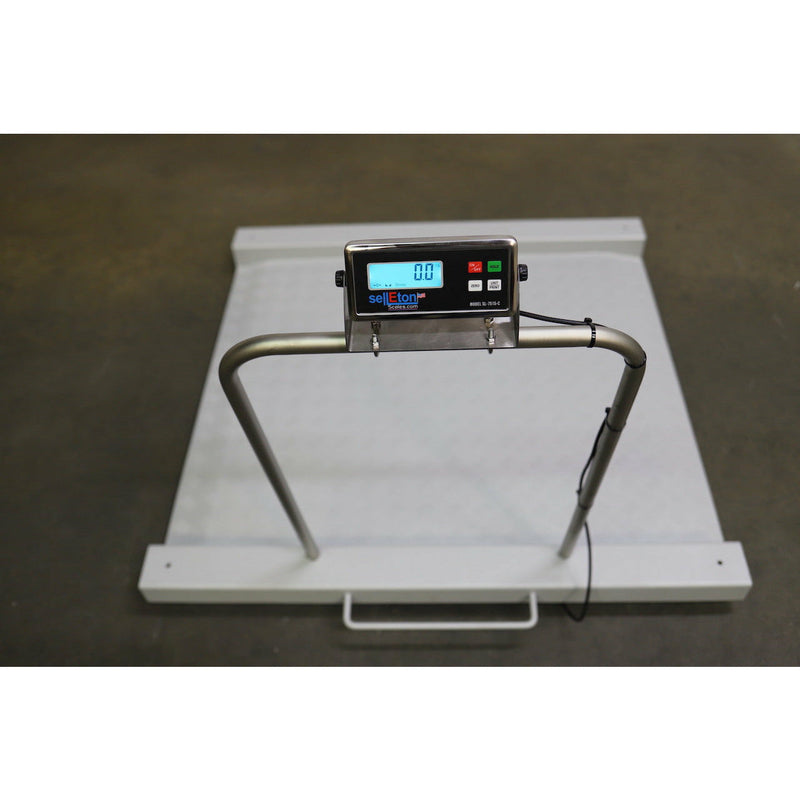 Liberty LS-Wheelchair-1k Aluminum Wheel Chair Drum Scale  1000 lb x .2 lb