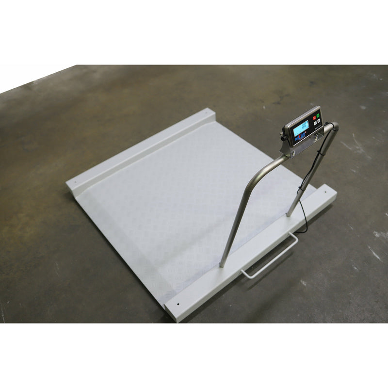 Liberty LS-Wheelchair-1k Aluminum Wheel Chair Drum Scale  1000 lb x .2 lb