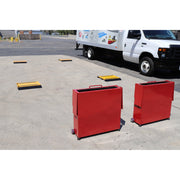 weigh pad system with portable case