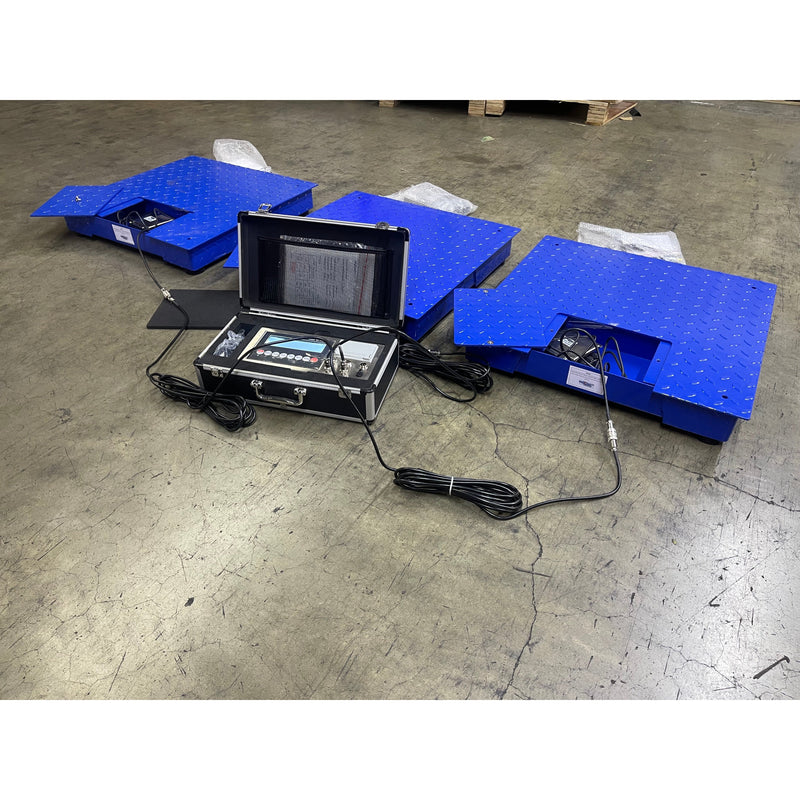 Liberty LS-AF-15K Airplane Scale kit with matching ramps 15,000 lbs Capacity