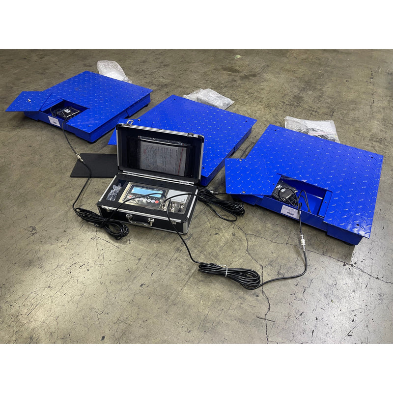 Liberty LS-AF-15K Airplane Scale kit with matching ramps 15,000 lbs Capacity