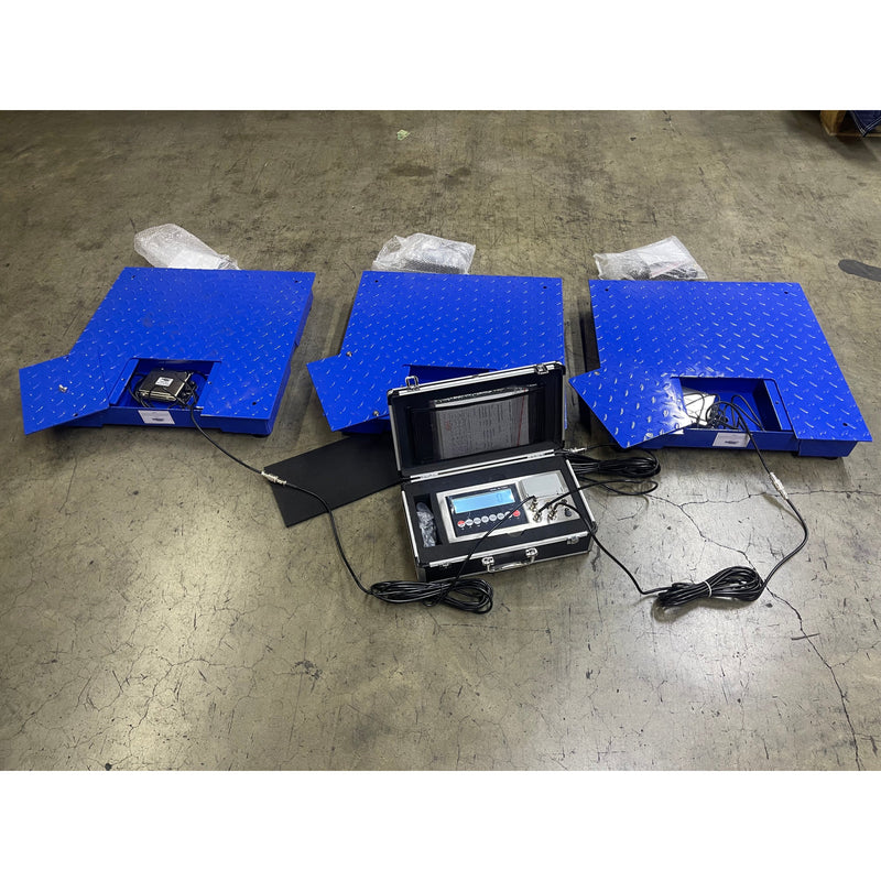 Liberty LS-AF-15K Airplane Scale kit with matching ramps 15,000 lbs Capacity