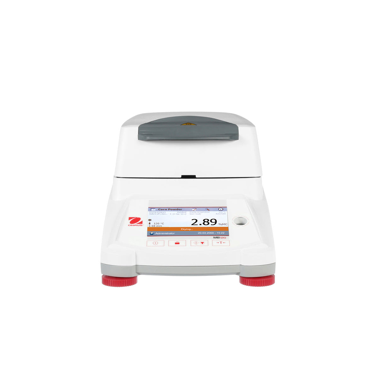 Ohaus, Moisture Analyzers, MB120, 120 g, 1 mg/0.01 115V — Liberty Scales