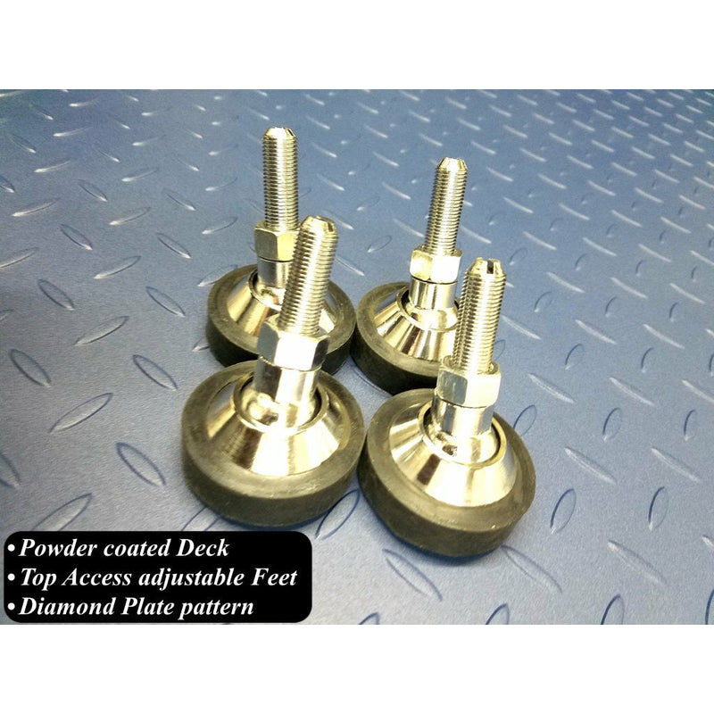 Liberty LS-800-4x4-5-SS-LED  NTEP Legal Industrial warehouse 48" x 48" 4' x 4' Floor scale 5000 x 1 lb