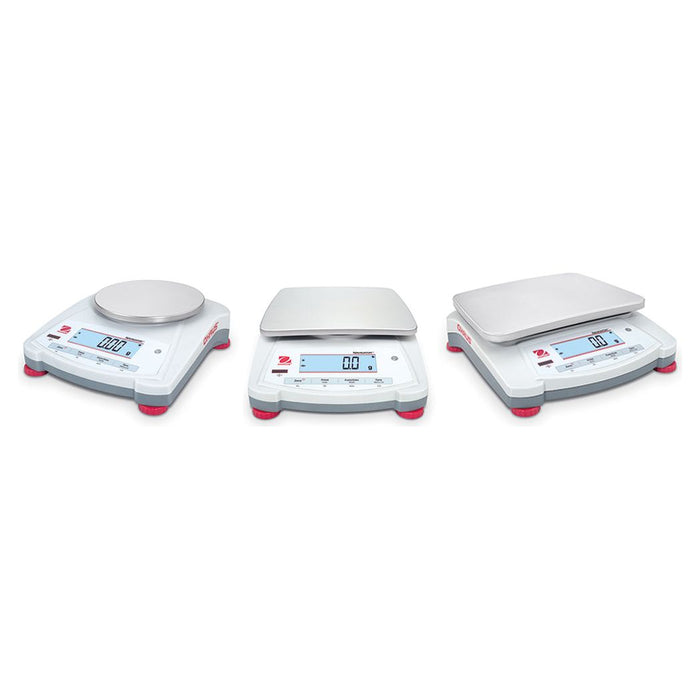 Ohaus 6.9"x9.1" NVT Series Portable Balances NVT2201 2200 g x 0.1 g