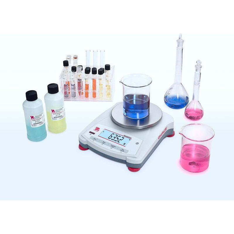 Ohaus 6.9"x9.1" NVT Series Portable Balances NVT4201 4200 g x 0.1 g