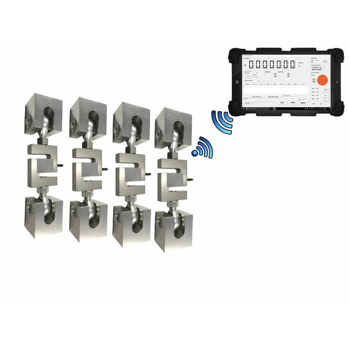 Liberty LS-312-TM  S Type load cell with connection links x 4 KIT