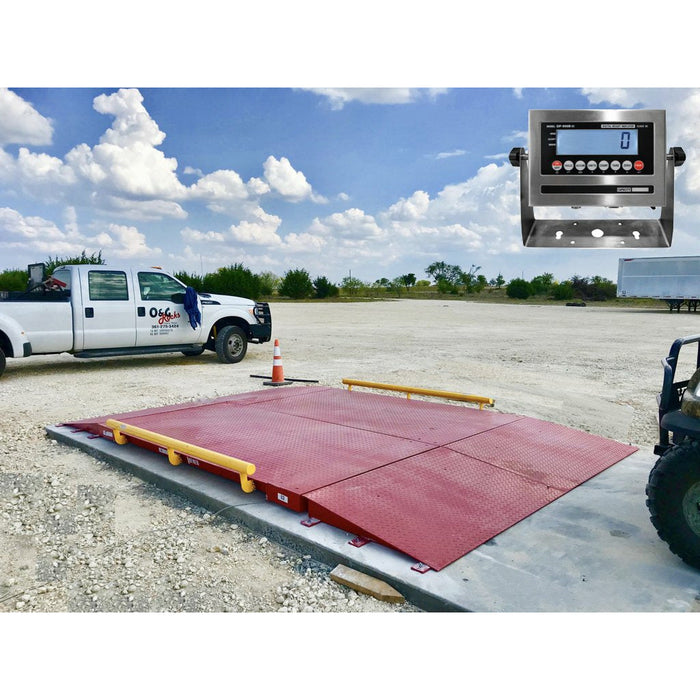 LS-934 Axle Truck Cargo Scale with Ramps | 10' x 10' | 15' x 10' | 20' x 10' | 30' x 10'