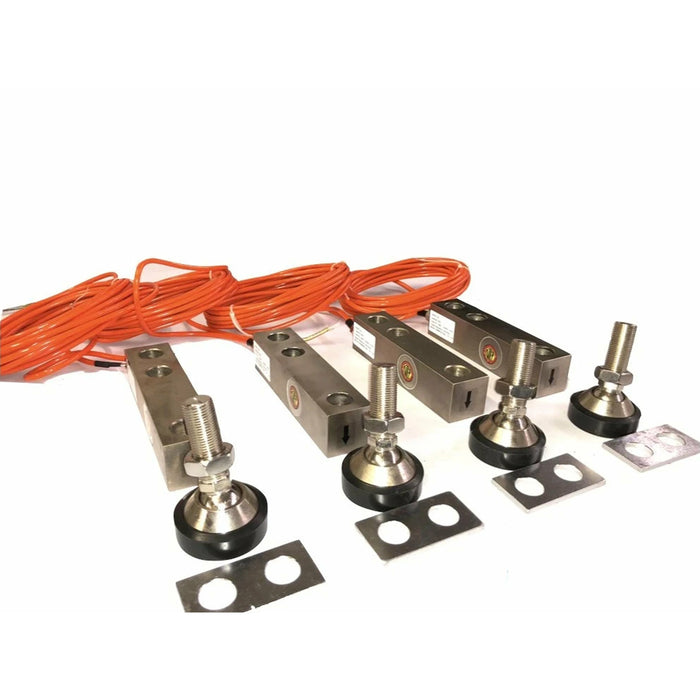 Liberty GX-1-5k lb (Large Envelope)  NTEP Shear Beam Load Cell Sensors for Platform Floor Scale with Feet & Spacers