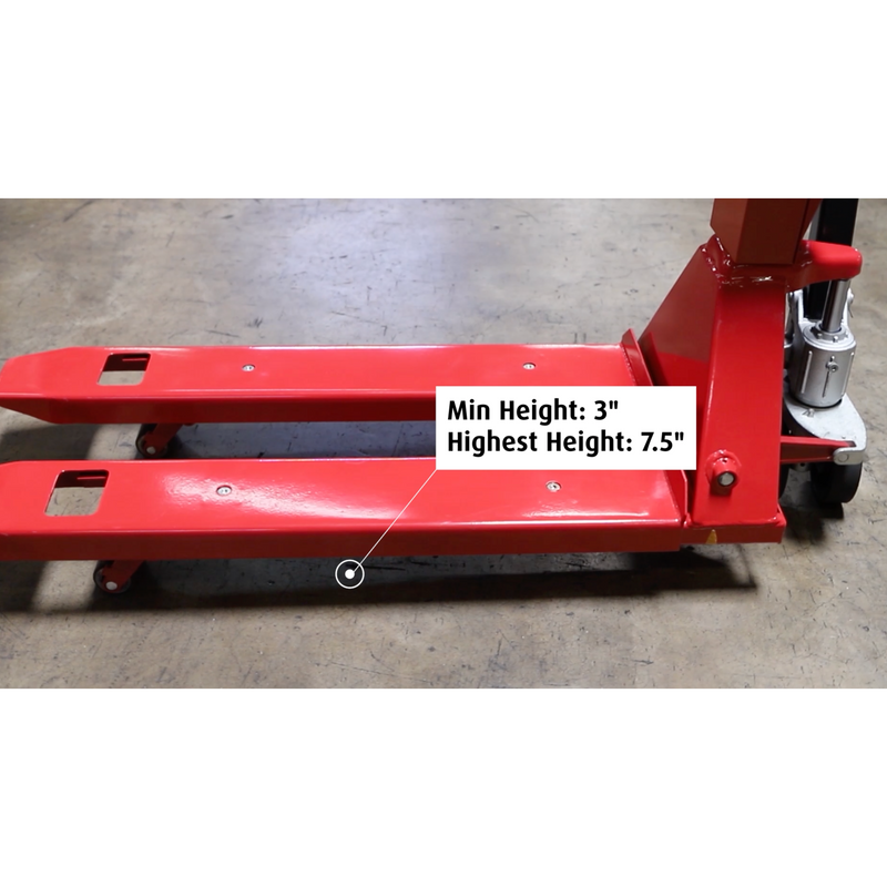 Liberty LS-5000-E-Narrow Pallet Jack Scale for European Pallet or Smaller Pallets