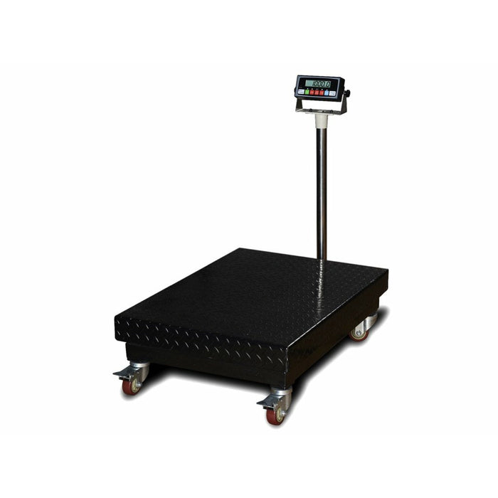 LS-B800  22" x 32" Platform 800 lbs x 0.05  Bench Scale | Lockable Casters