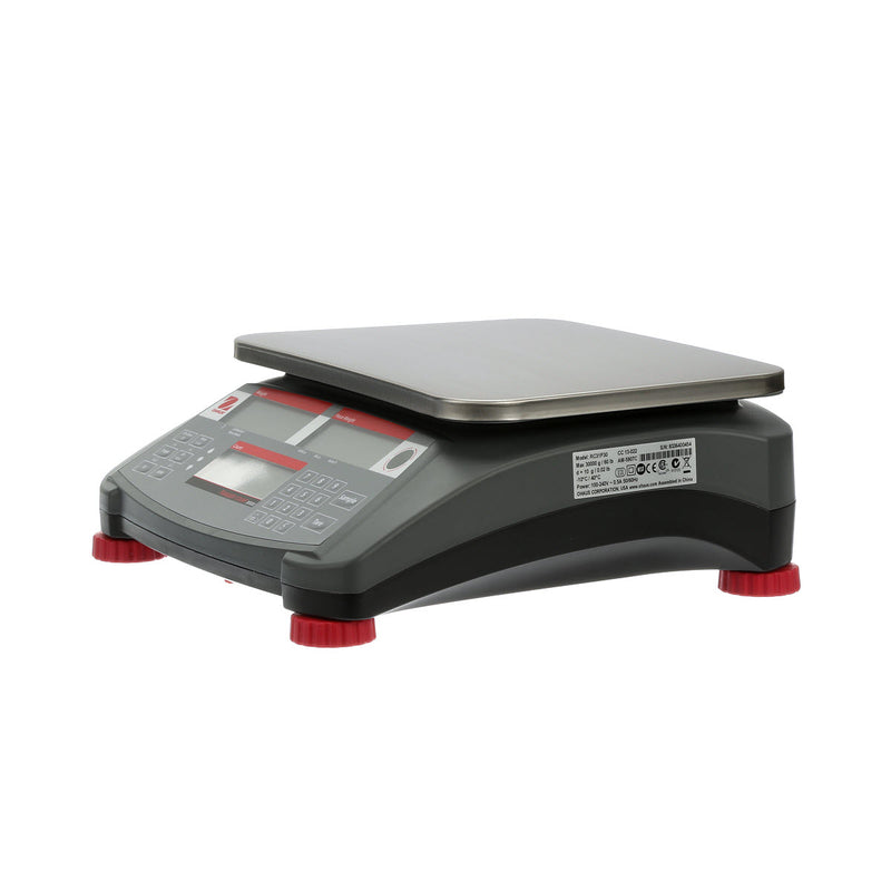 Ohaus 8.9" x 11.8" Ranger 3000 R31P6 Stainless Steel Legal For Trade , 15 lbs x 0.005 lb - Libertyscales