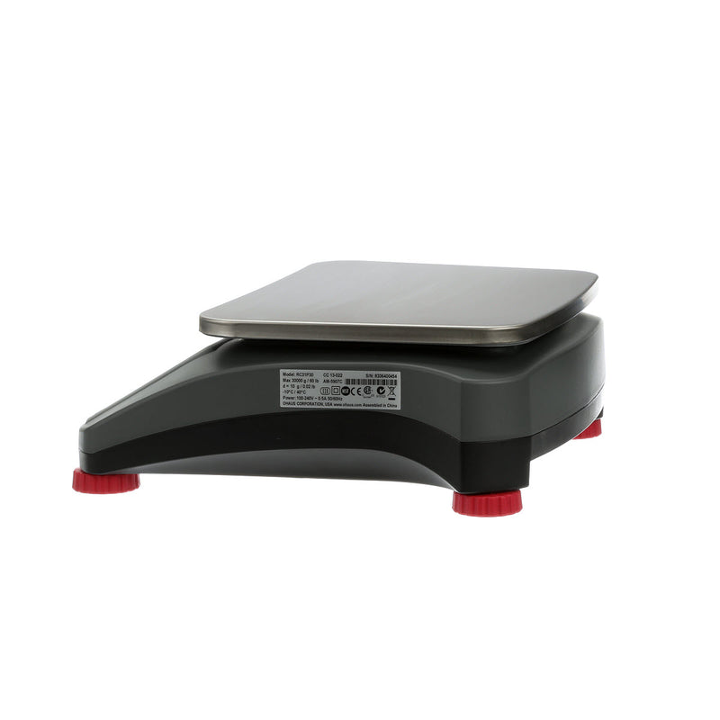 Ohaus 8.9" x 11.8" Ranger 3000 R31P3 Stainless Steel Legal For Trade , 6 lbs x 0.002 lb - Libertyscales