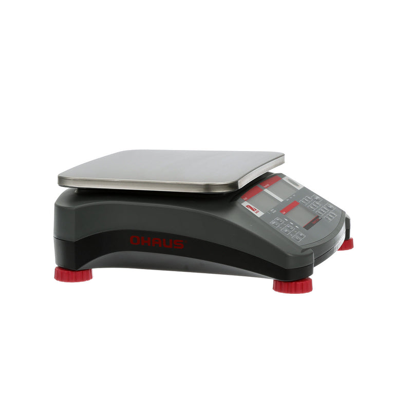 Ohaus 8.9" x 11.8" Ranger 3000 R31P3 Stainless Steel Legal For Trade , 6 lbs x 0.002 lb - Libertyscales