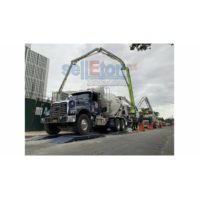 Liberty LS-60KX Heavy Duty 7' Truck Axle Scale with 60,000 lbs capacity
