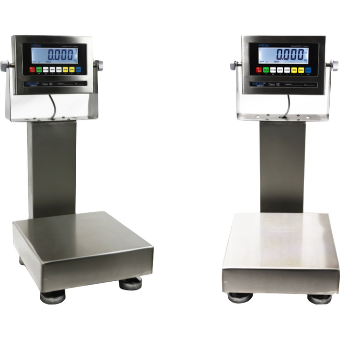 LS-915-SS NTEP / Legal for trade Stainless Steel Wash-down Bench Scale with Free Software!