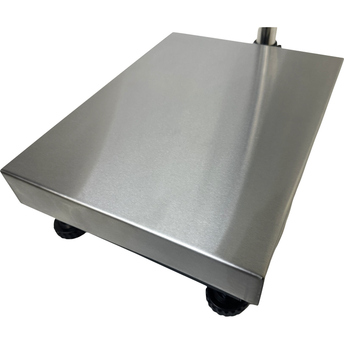 Liberty LS-916-16x12 Industrial Bench scale 16” x 12” Stainless steel platform & indicator 400 lb x .02 lb