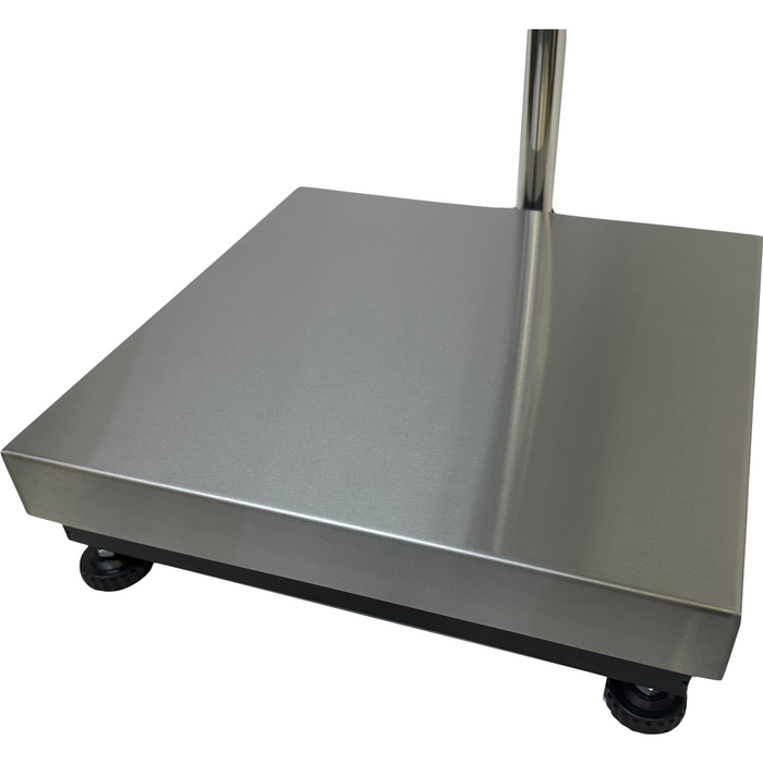 Liberty LS-916-18x18 Industrial portable bench scale Stainless steel with 600 lb capacity & .05 lb Accuracy