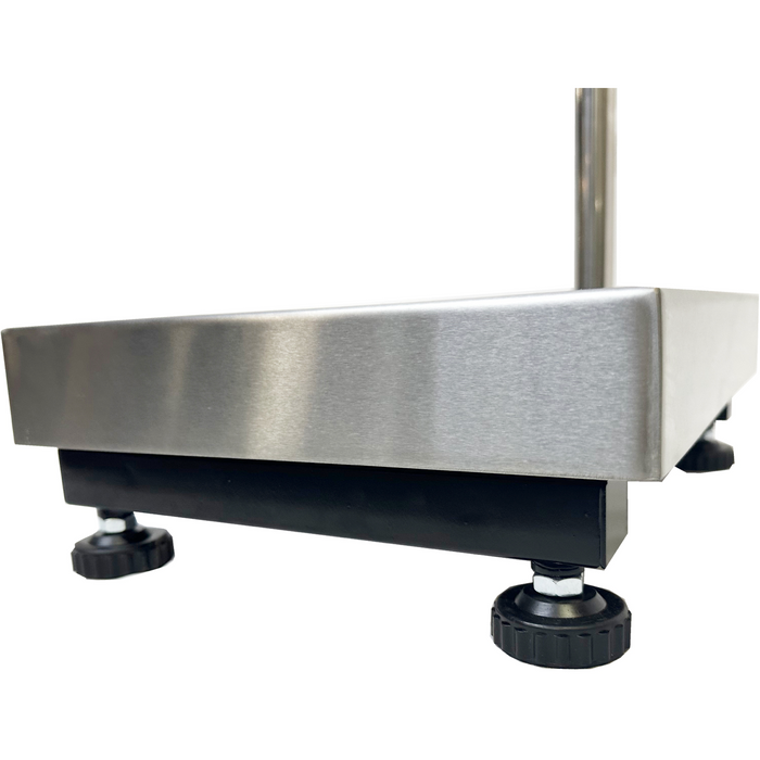 Liberty LS-916-20x16 Industrial Bench scale 20” x 16” Stainless steel platform & indicator 600 lb x .05 lb