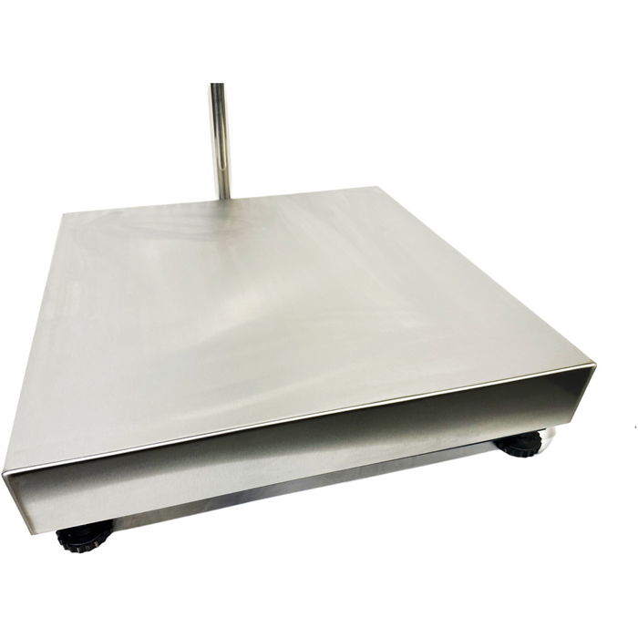 Liberty LS-916-24x24 Industrial bench scale, easy to clean Stainless steel indicator & platter 1000 lb Capacity