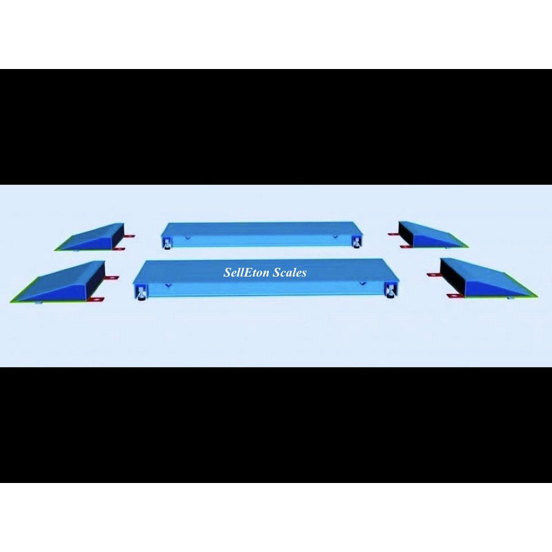 Liberty LS-60KX Heavy Duty 7' Truck Axle Scale with 60,000 lbs capacity