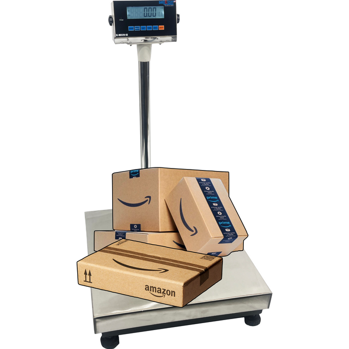 Liberty LS-520-SS-16"x 20"  Bench Scale with Stainless Steel Indicator & Platter 800 lb x .05 lb