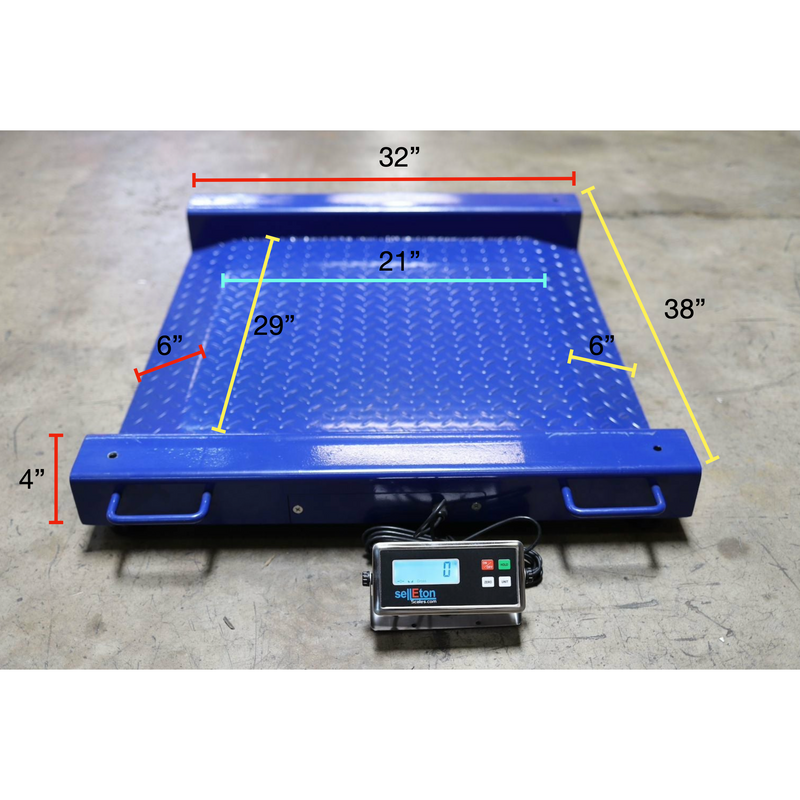 Liberty LS-917 | 38" x 33" | Portable Drum Scale