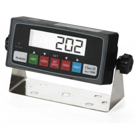 PS-IN202 LCD NTEP Legal For Trade Indicator l Compatible with any Floor Scale