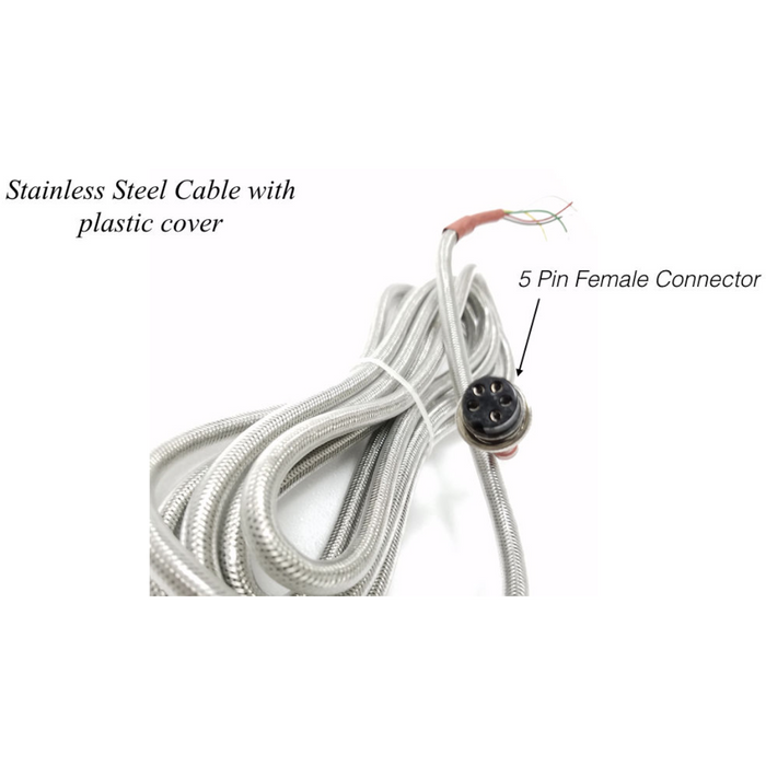 15' Scale Cable with Connectors for Indicator and Floor Scale - Liberty Scales 