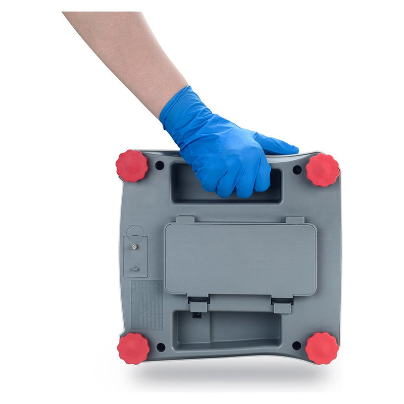 OHAUS 9.65” x 7.48” Valor 1000 V12P6 Food-safe Scale 15 lb x 0.002 lb