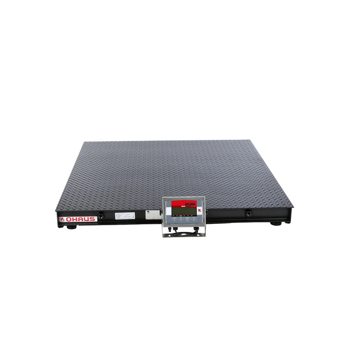 Ohaus 48" x 48" VX Series Washdown Floor Scale VX32XW10000L 10,000 lbs x 2 lbs - Libertyscales