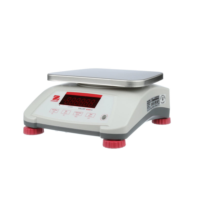 Ohaus 7.5" x 9.5" Valor 4000 V41PWE1501T Legal For Trade 3 lbs x 0.001 lb - Libertyscales