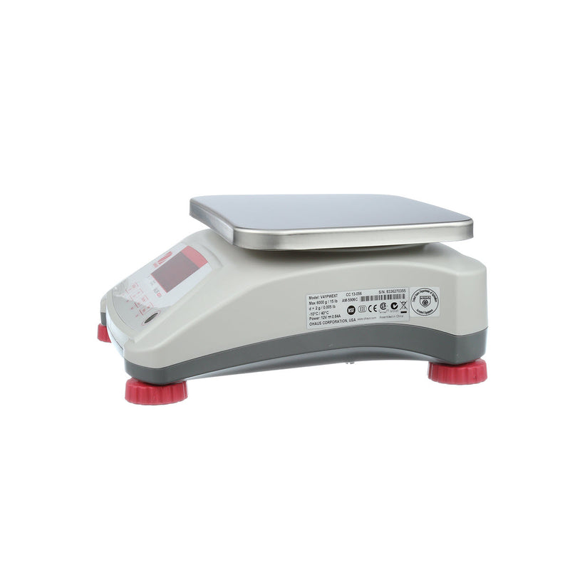Ohaus 7.5" x 9.5" Valor 4000 V41PWE3T Legal For Trade 6 lbs x 0.002 lb - Libertyscales