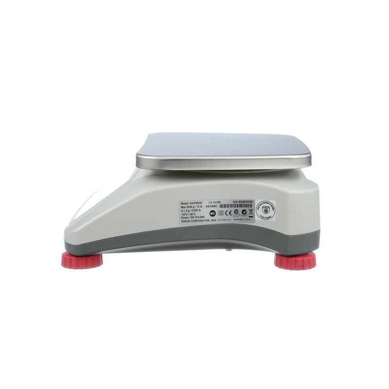 Ohaus 7.5" x 9.5" Valor 4000 V41PWE1501T Legal For Trade 3 lbs x 0.001 lb - Libertyscales