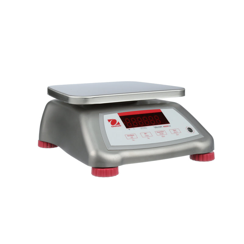 Ohaus 7.5" x 9.5" Valor 4000 V41XW3T Legal For Trade 6 lbs x 0.002 lb - Libertyscales