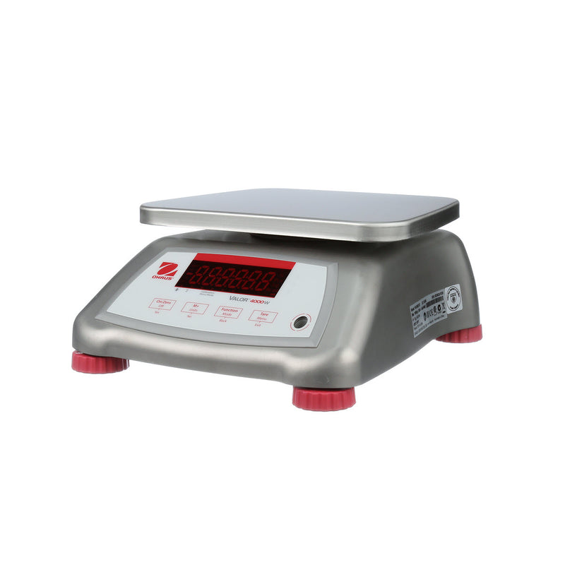 Ohaus 7.5" x 9.5" Valor 4000 V41XW3T Legal For Trade 6 lbs x 0.002 lb - Libertyscales