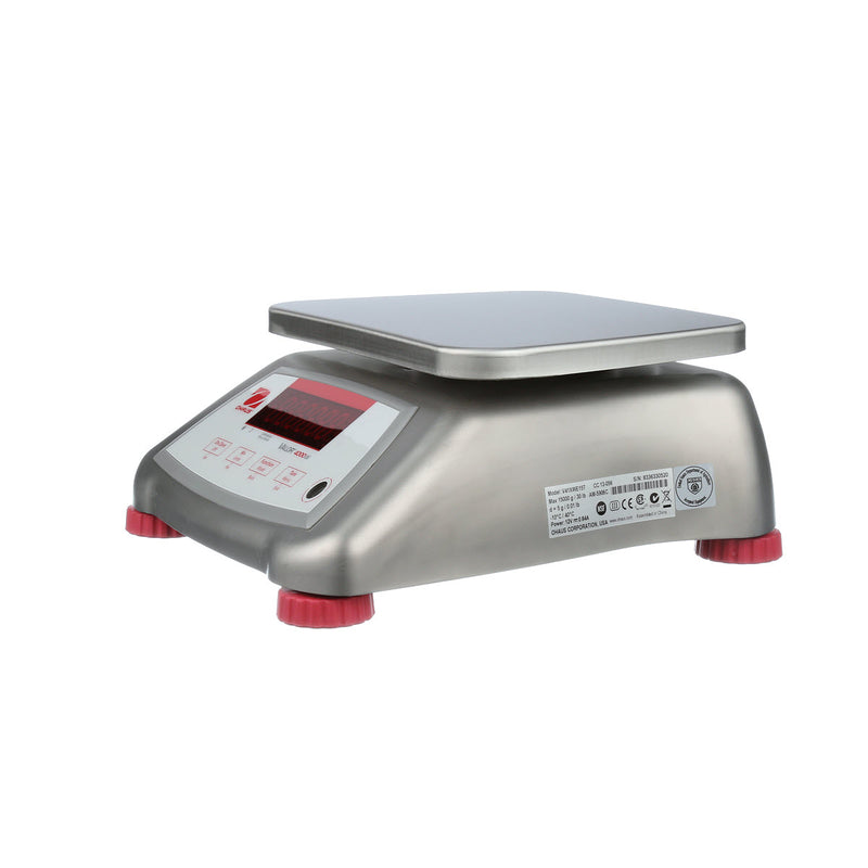 Ohaus 7.5" x 9.5" Valor 4000 V41XWE6T Legal For Trade 15 lbs x 0.005 lb - Libertyscales