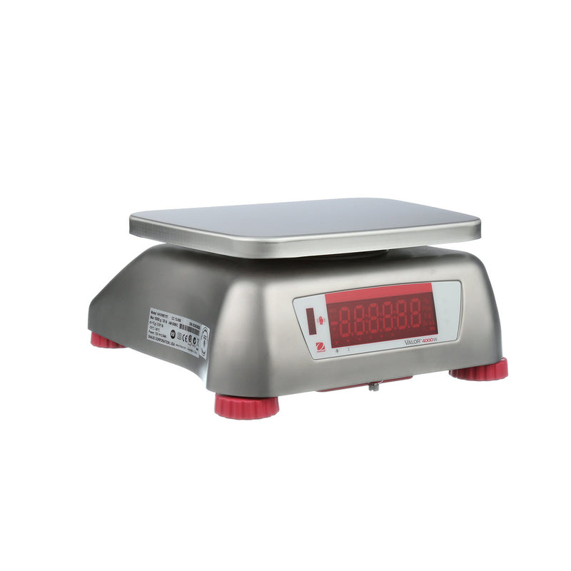 Ohaus 7.5" x 9.5" Valor 4000 V41XWE15T Legal For Trade 30 lbs x 0.01 lb - Libertyscales