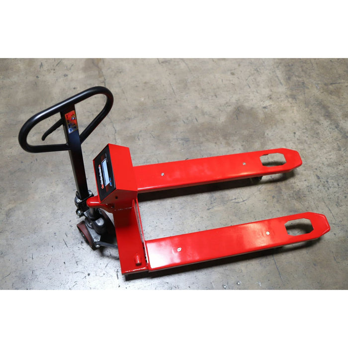 Liberty LS-5000-E Industrial warehouse truck/ pallet jack scale with 5000 lb x 1lb