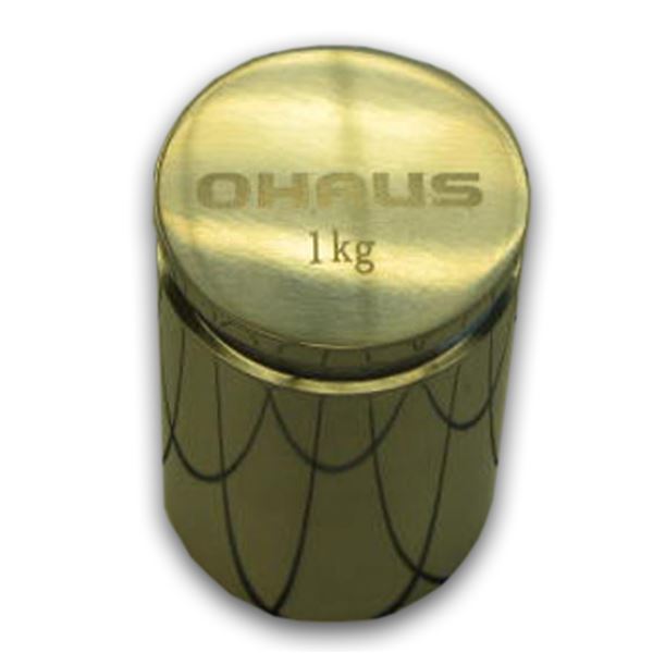Ohaus ASTM Class 6 Weights - Cylindrical Model Weight, 1000 g, Cyl, Body - Libertyscales